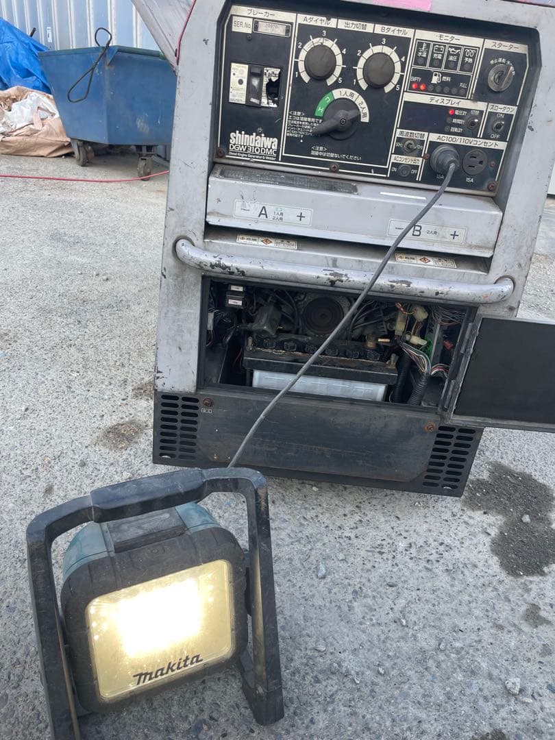 新ダイワ製 スーパーディーゼル溶接発電機 DGW310DMC