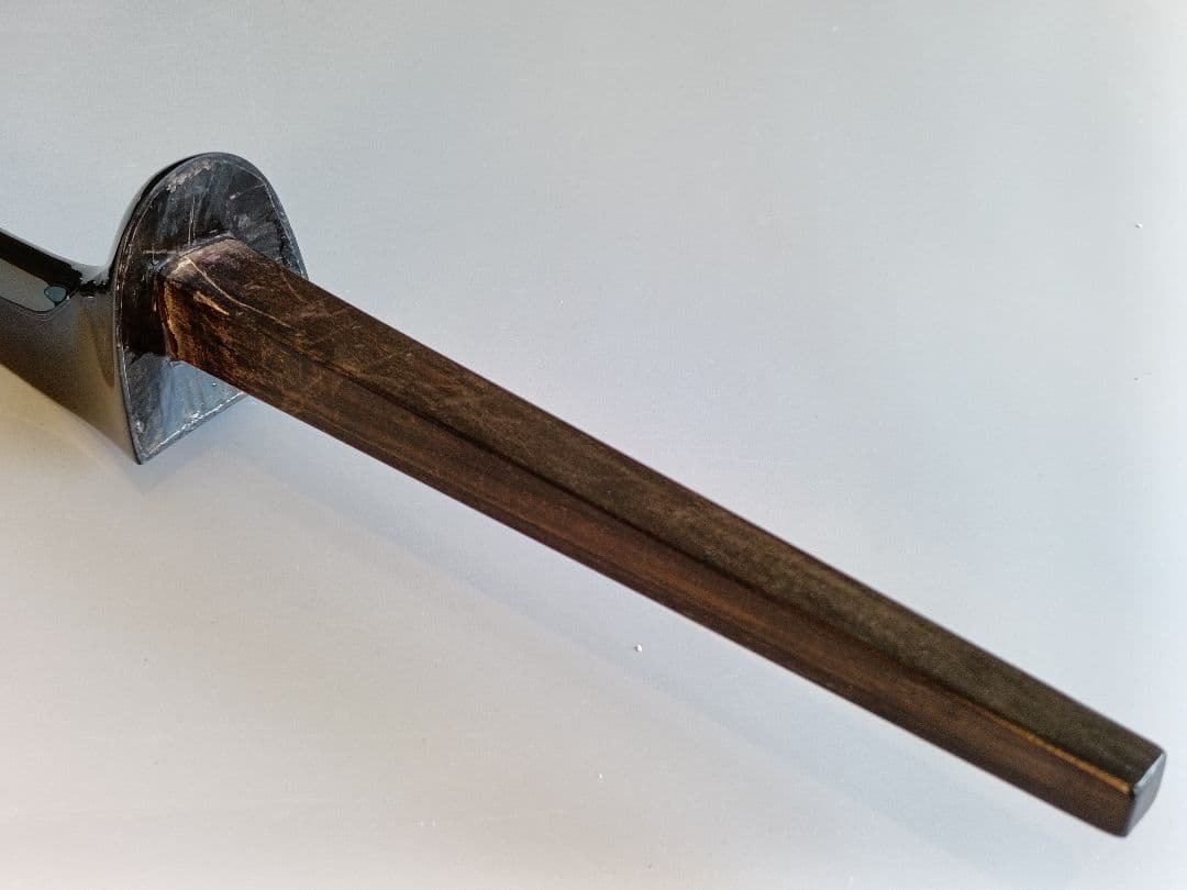 昭和の名工 佐久本盛信作 西平開鐘写し 八重山黒木ウジラミ材 本革一枚張り胴