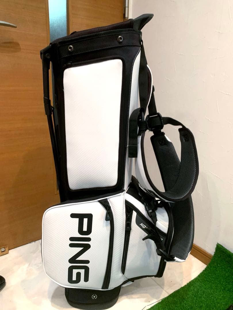 美品 PINGピンフーファーツアープ 口仕様 スタンド キャディバッグ