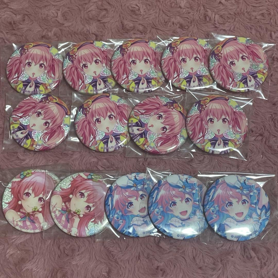 プロセカ 桃井愛莉 グッズ セット グリ缶 缶バッジ ウエハース ノーブルアート