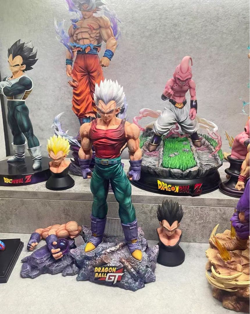 ドラゴンボール ベジータ ガレージキット ガレキ スタチュー①③