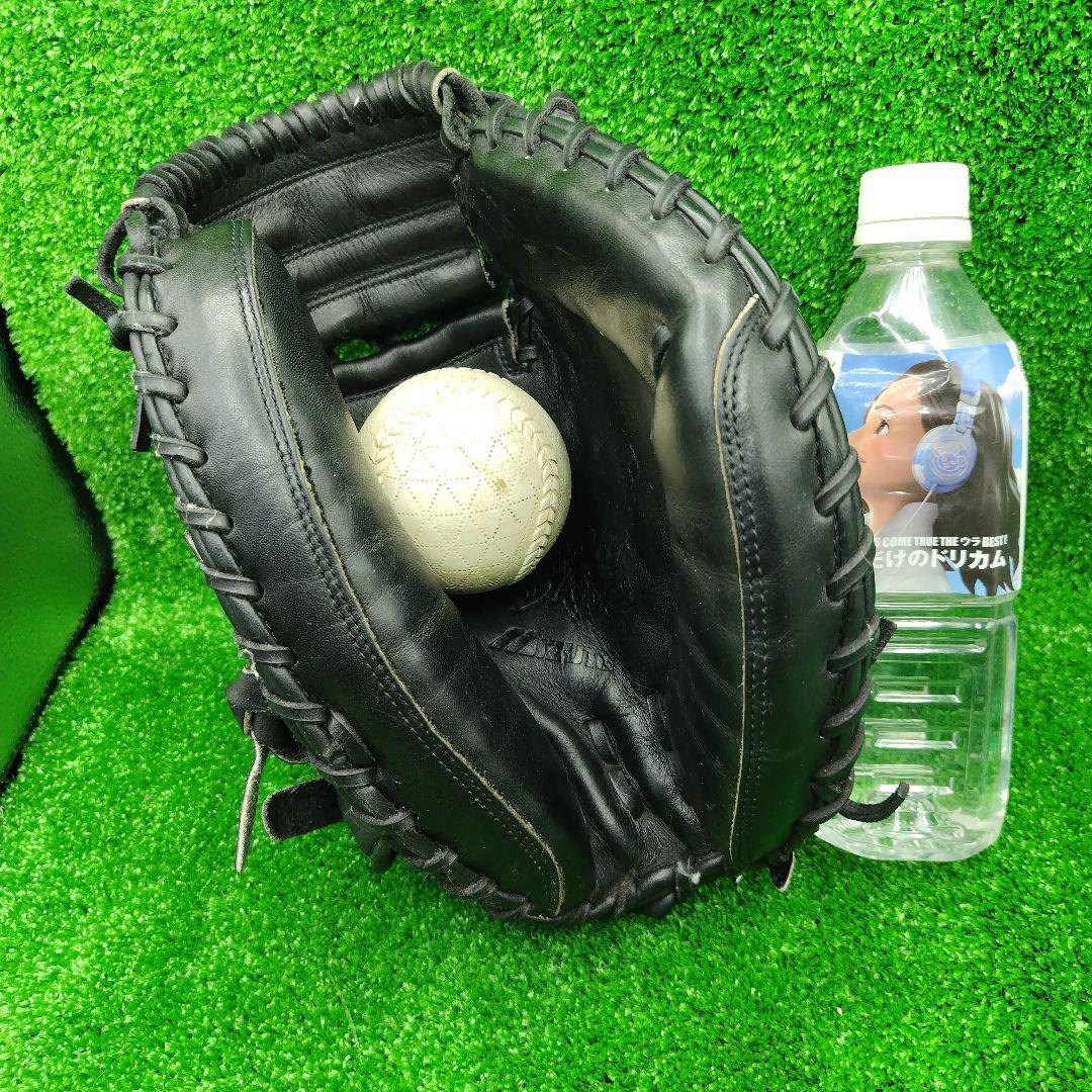 【美品】野球グローブ　少年軟式キャッチャーミット　ミズノ