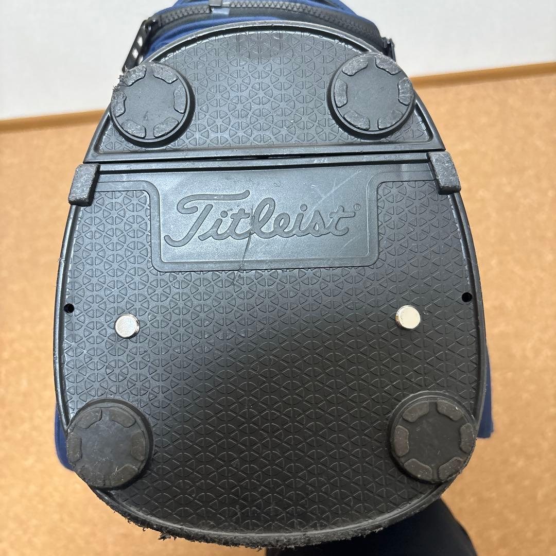 Titleist スタンドバッグ ネイビー カバー付き