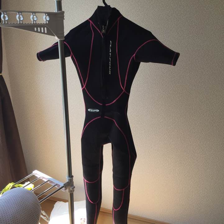 ウェットスーツ と アーム セット 3mm レディース