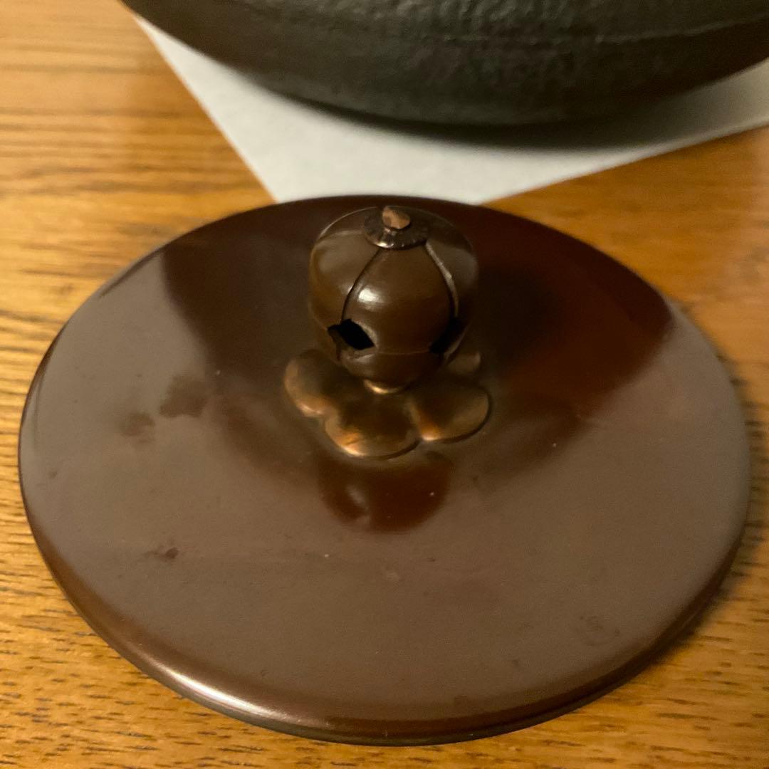 鉄瓶　京鉄瓶　茶道具　雪月花　鳴り金