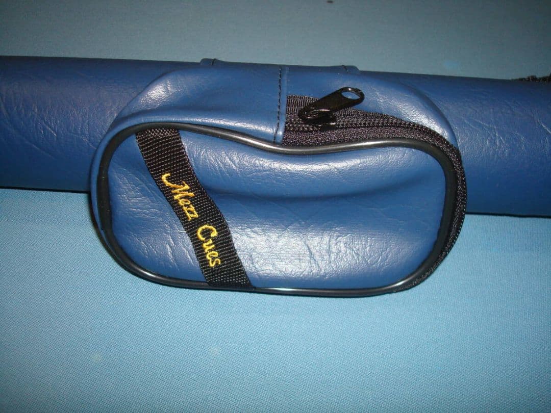 ◆◇MEZZ キューケース 1×2 MC-12B　青　新品　1バット　2シャフト