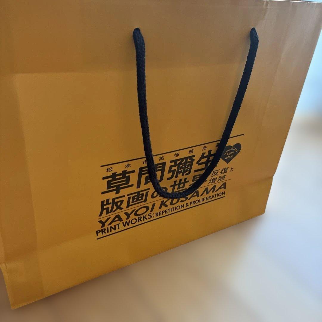 草間彌生　 美術館限定トートバッグ　エコバッグかぼちゃ　赤　巾着　紙袋　8点