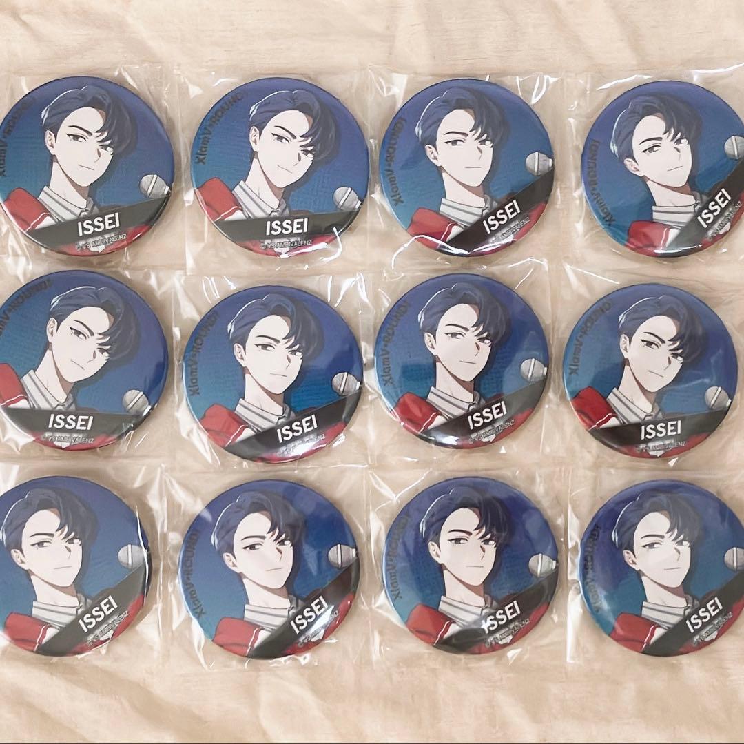 ビバレン XlamV ラウンドワン ラウワン コラボ 缶バッジ イッセイ