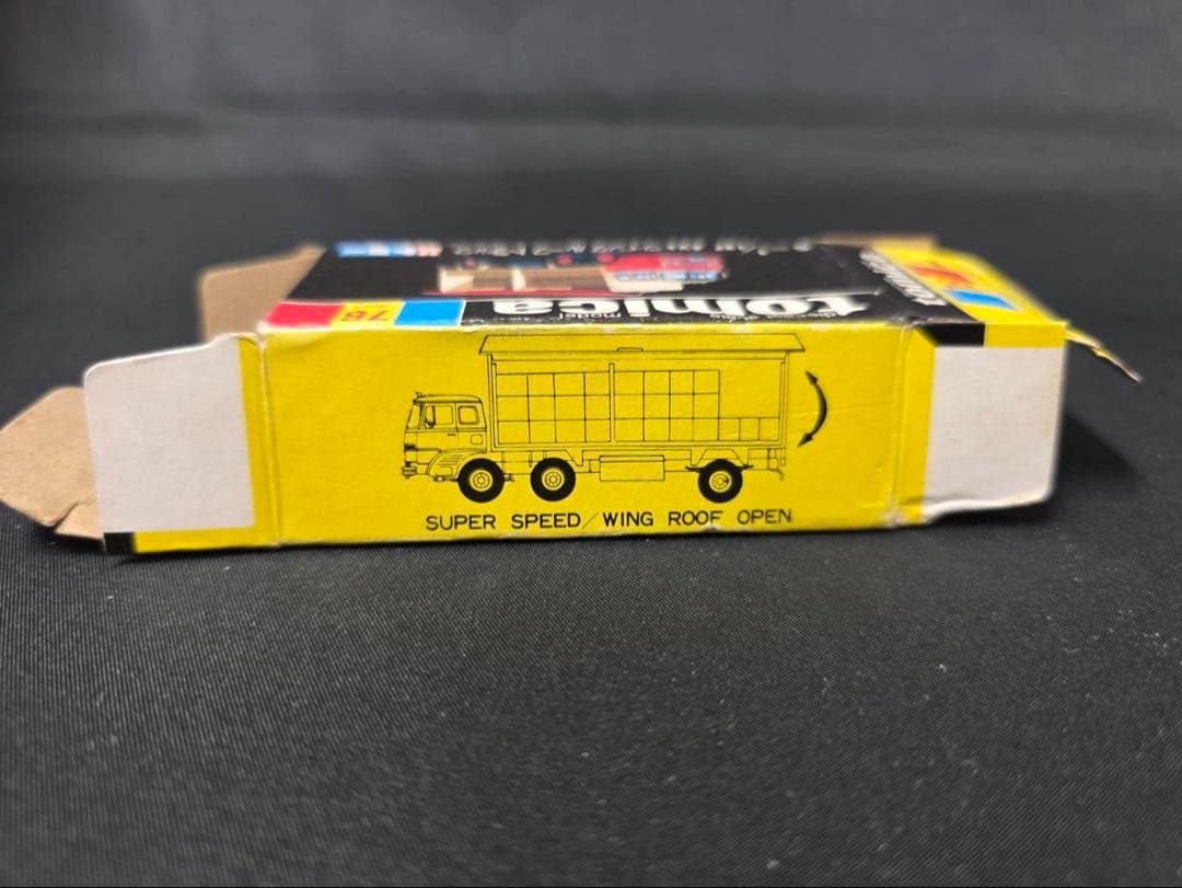 トミカ黒箱76ふそうウイングルーフトラック レース配布品 非売品