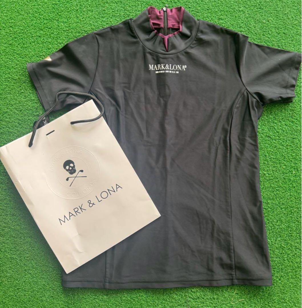 マークアンドロナ モックネック ゴルフウェア