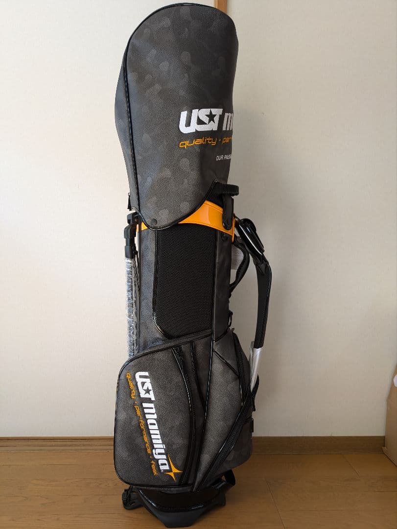 【新品未使用】UST Mamiya キャディバッグ　9インチ　男女共用