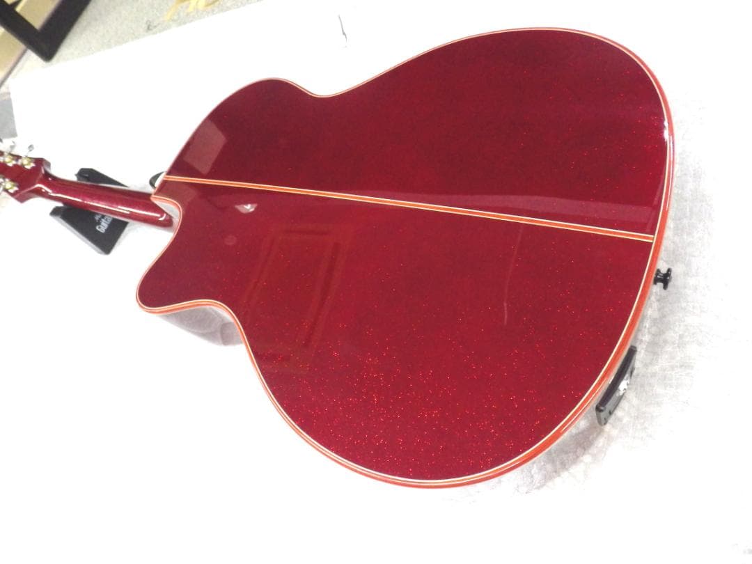 限定品　Sヤイリ　ラメ入り塗装　エレアコギター　YATK-1400EC/RDG