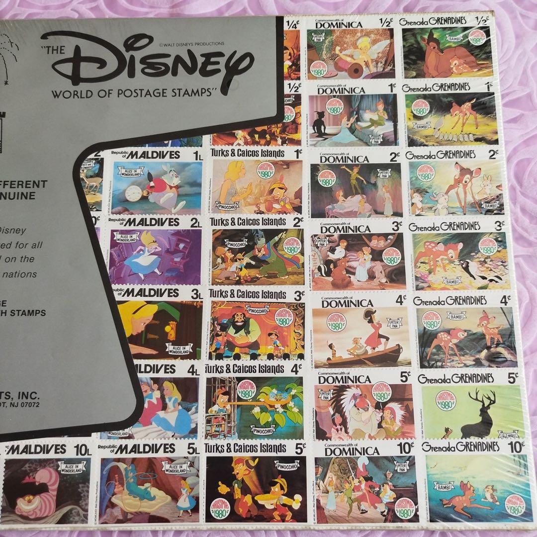 Disney　ディズニー　外国切手　ミッキー　ディズニー切手セット　レトロ