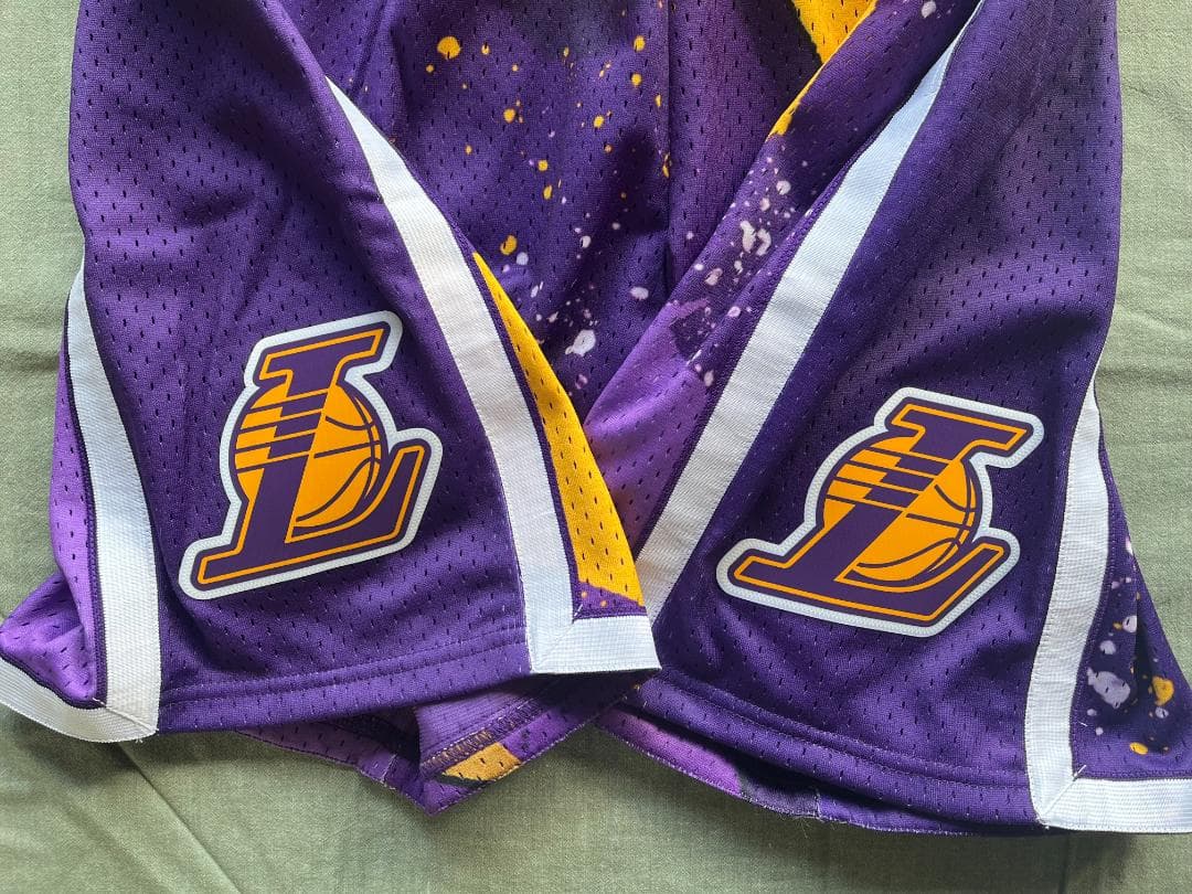 Mitchell & Ness NBA レイカーズ パンツ Mサイズ 新品タグ付