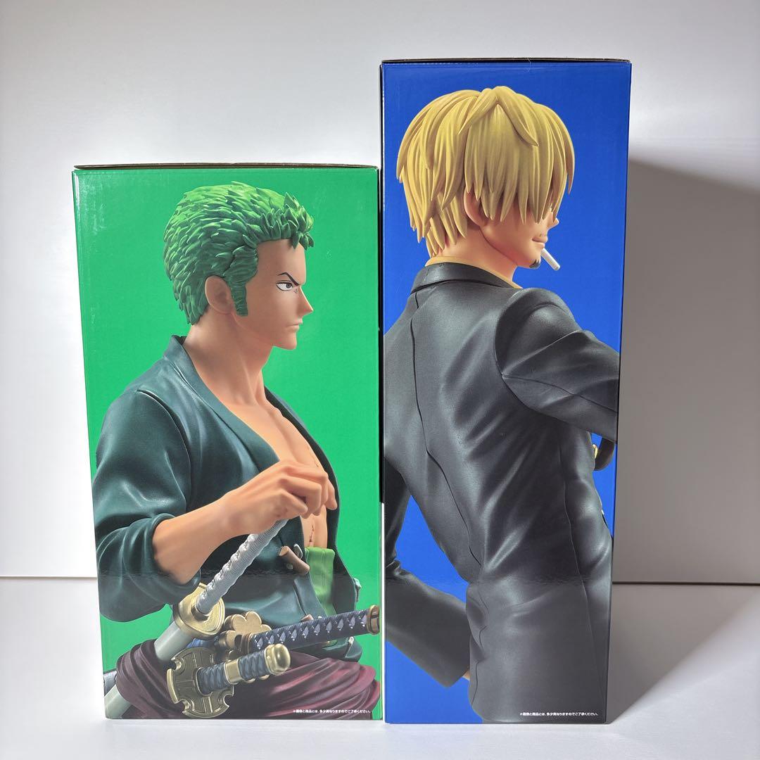未開封 一番くじ ワンピース 試練のその先へ ゾロ サンジ フィギュア2体セット