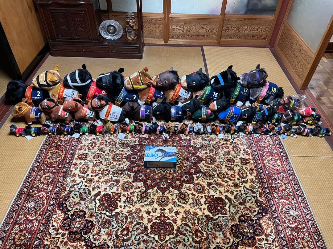 サラブレッドコレクション競馬ぬいぐるみ