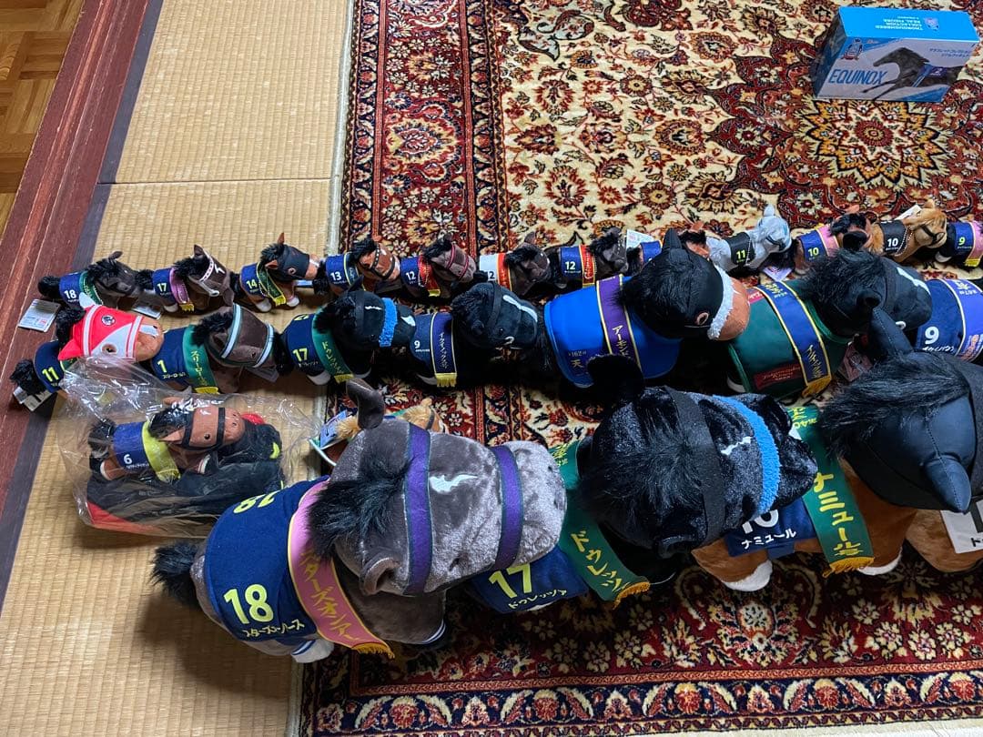 サラブレッドコレクション競馬ぬいぐるみ