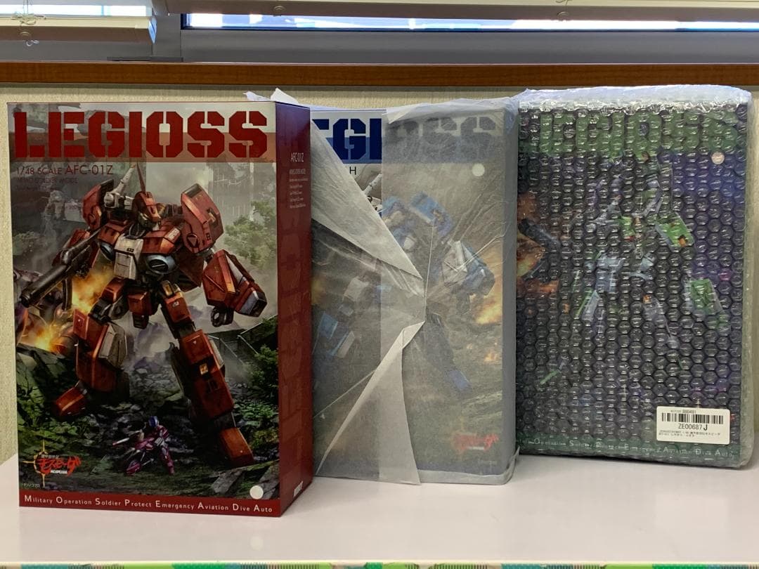 RIOBOTモスピーダ① レギオスエータ ② レギオスイオタ ③レギオスぜータ