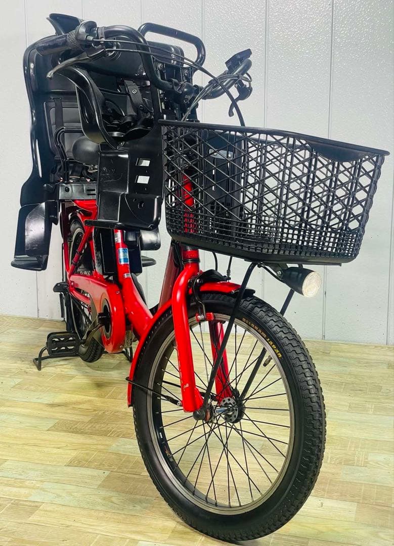 3052パナソニック16アンペア　3人乗り対応子供乗せ　電動アシスト自転車