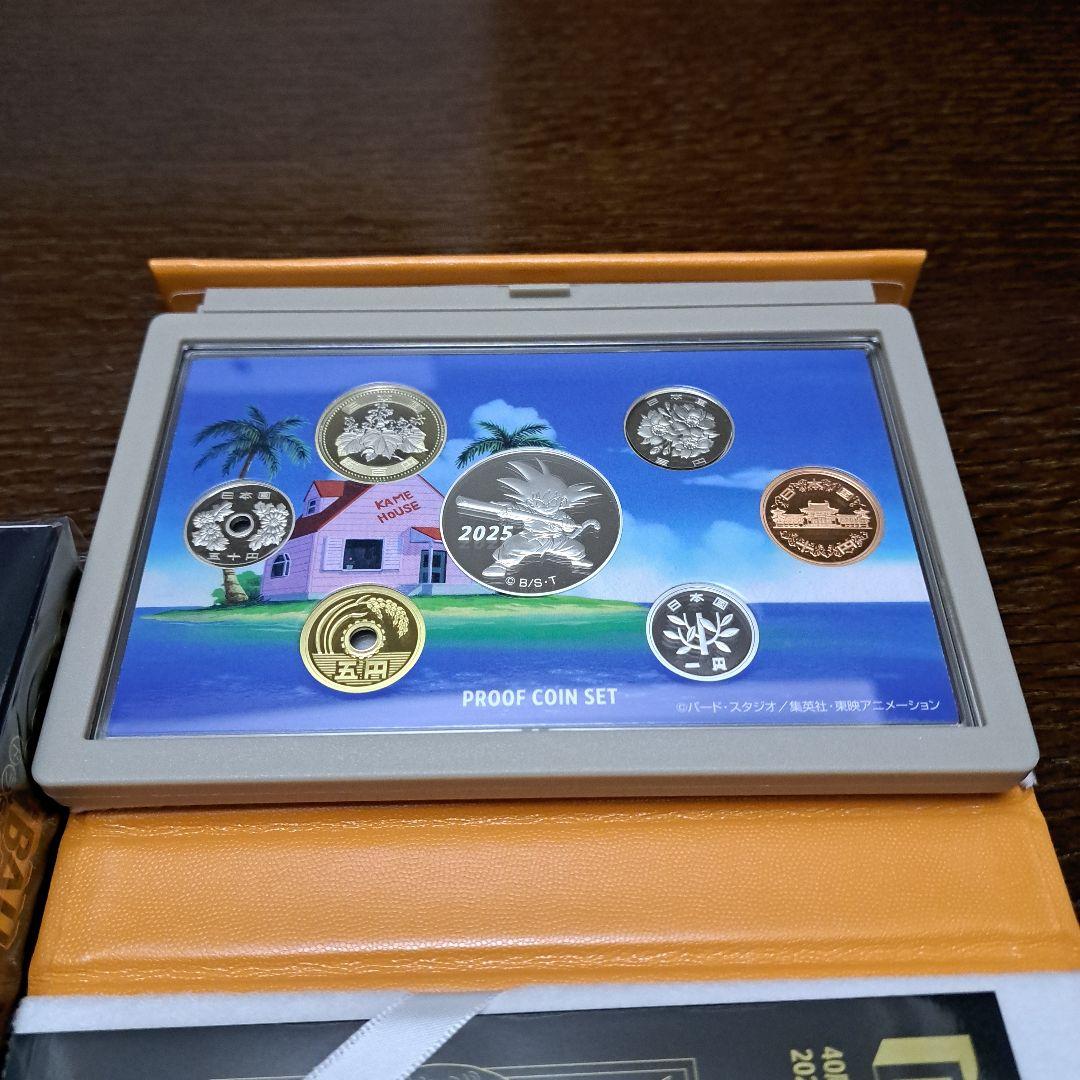 ドラゴンボール40周年記念2025プルーフ貨幣セット