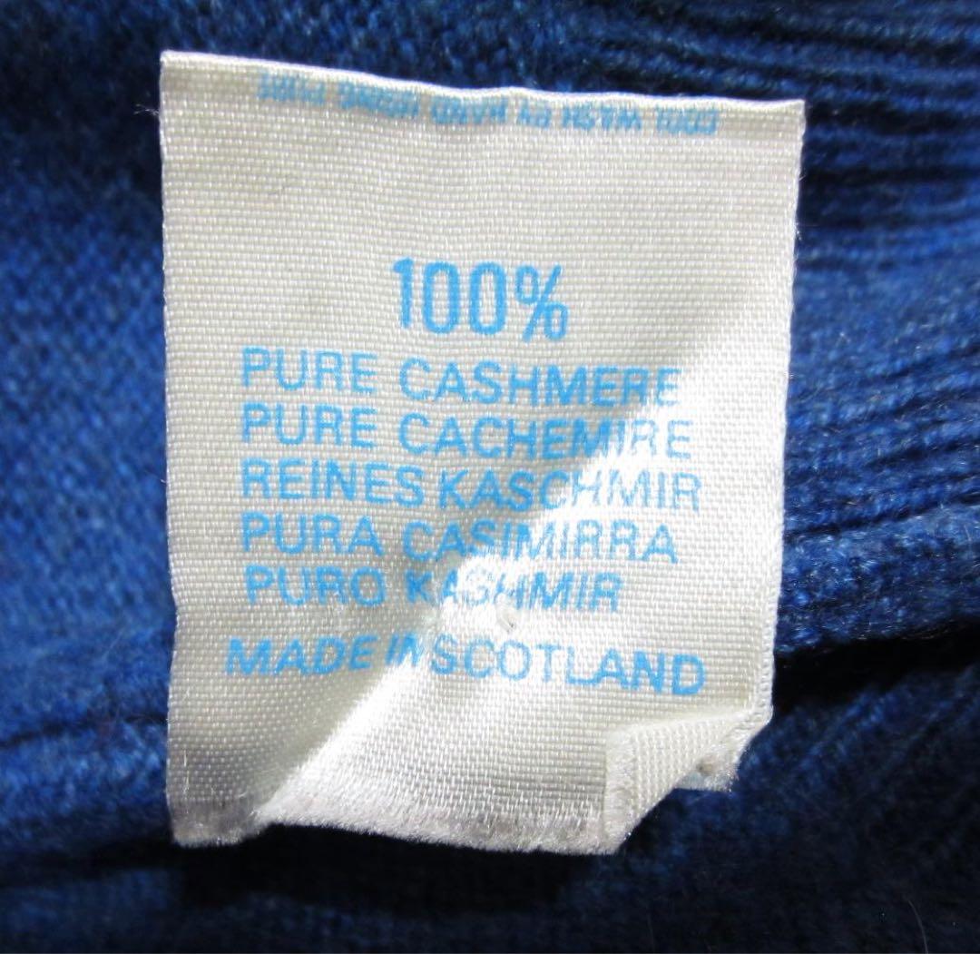 【美品】 100% カシミア セーター Vネック St.Andrews M~L