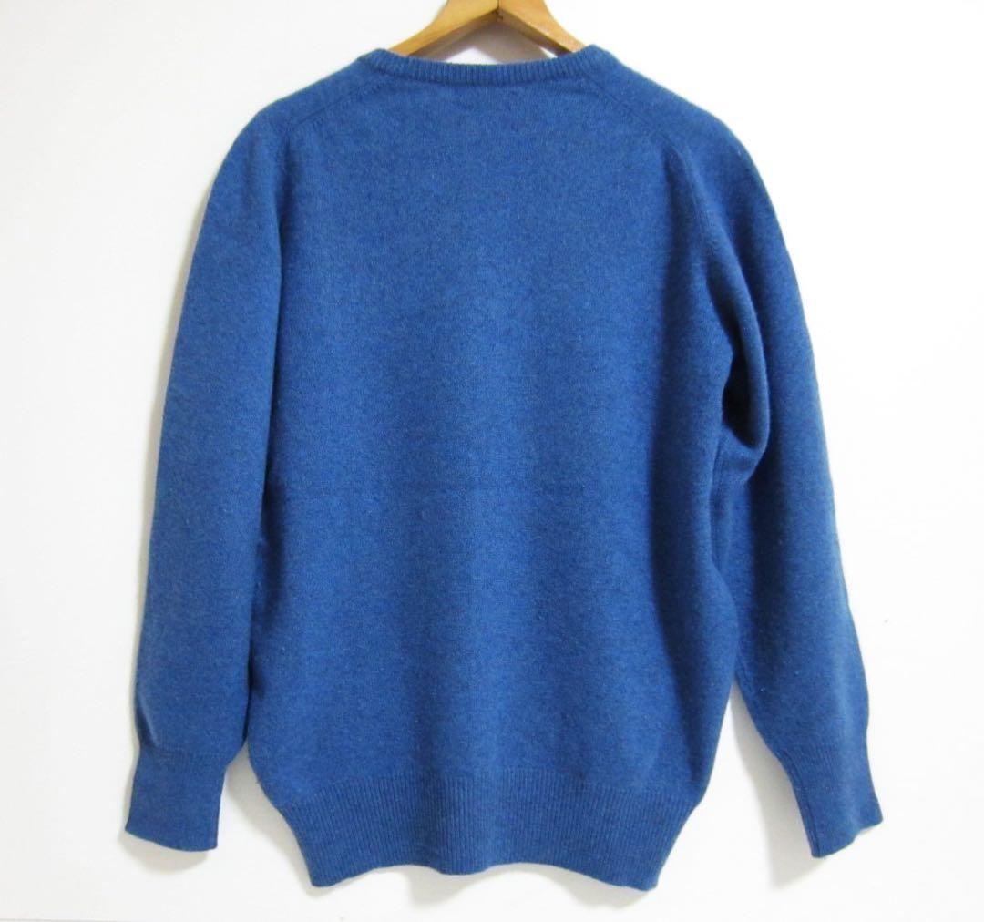 【美品】 100% カシミア セーター Vネック St.Andrews M~L