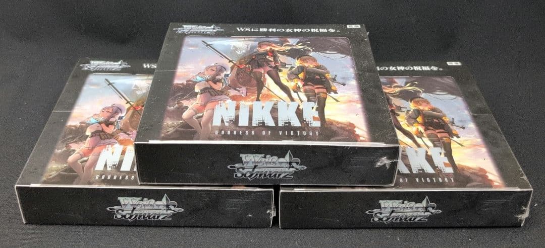 ヴァイスシュヴァルツ　勝利の女神NIKKE　シュリンク付き　3BOX