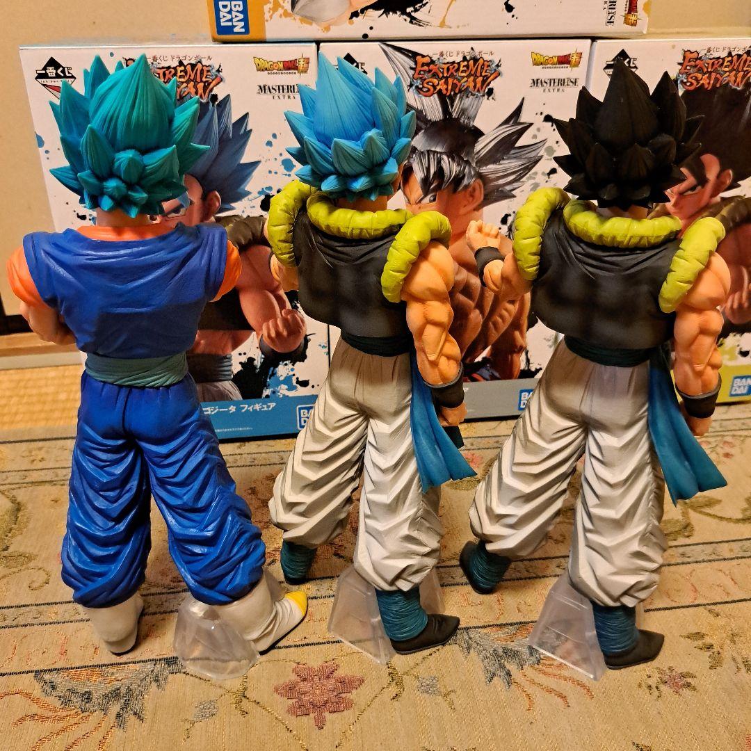 一番くじ ドラゴンボール EXTREME SAIYAN　フルコンプ5点セット。