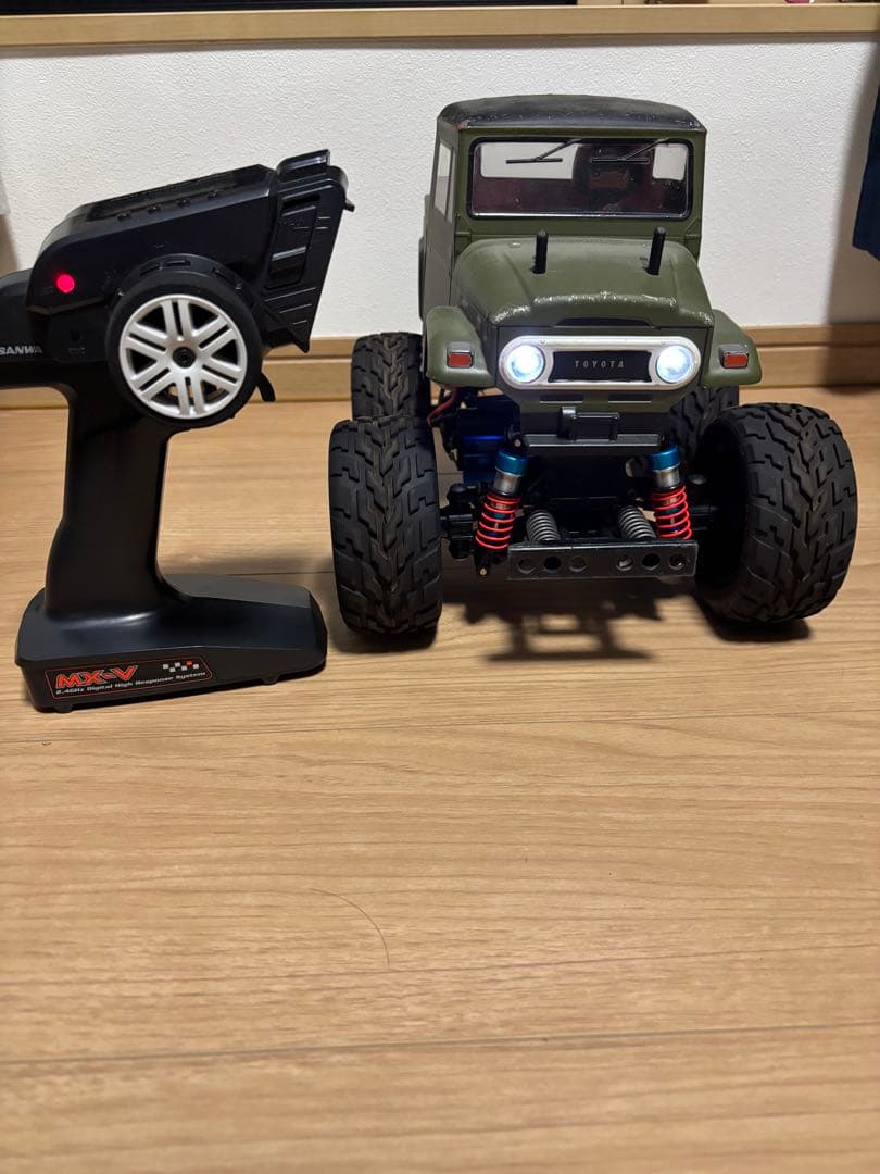 タミヤ ラジコンカー GF-01ランクル プロポ付き オプション多数