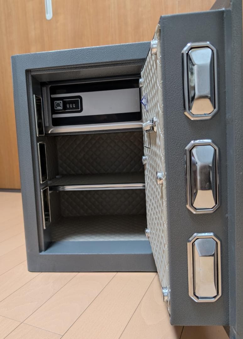 金庫 家庭用,2時間 耐火 32奥行き x 38幅 x 45高さ cm