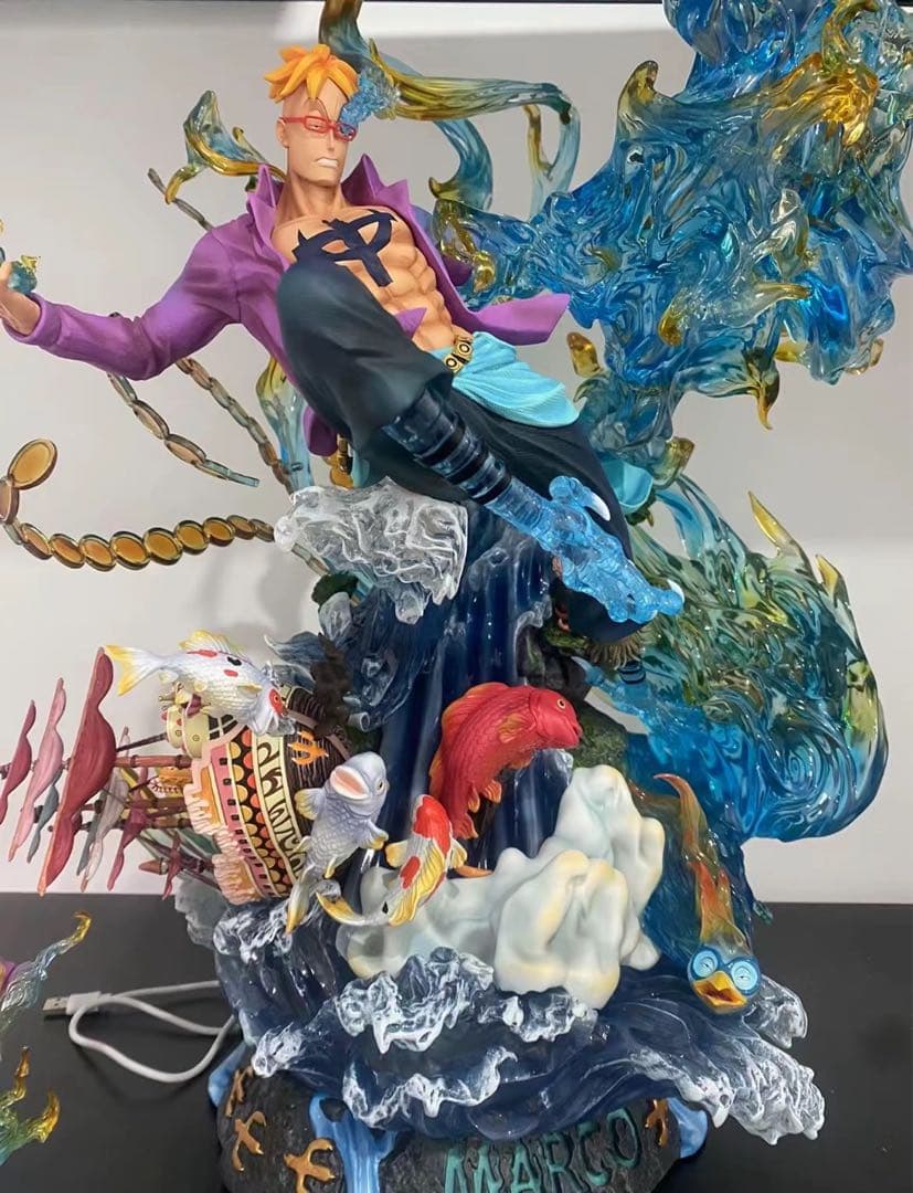 ワンピース マルコ ガレージキット ガレキ スタチュー③②