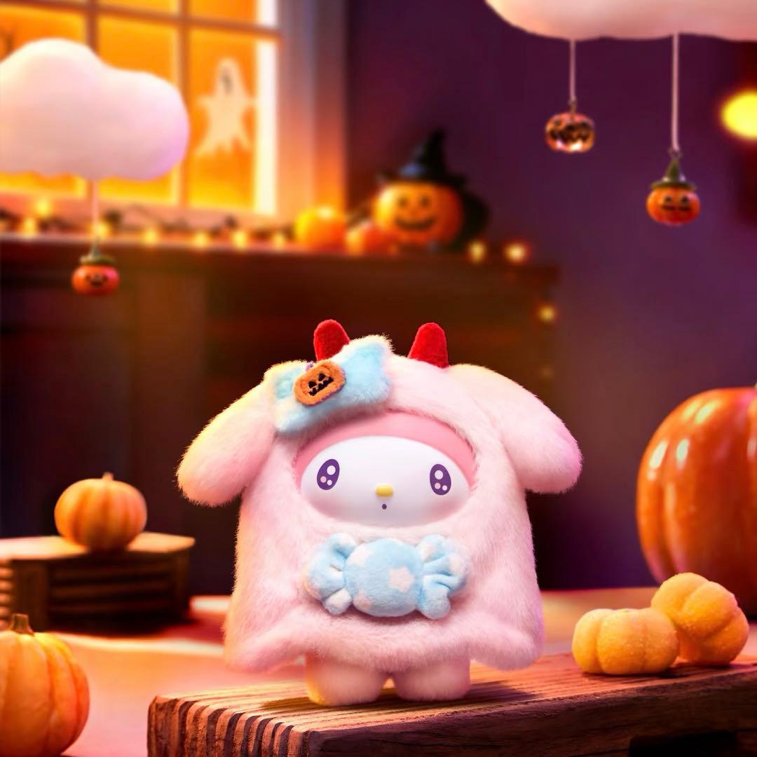 未開封品　MINISO サンリオ　ハロウィン　ぬいぐるみチャーム　6点セット