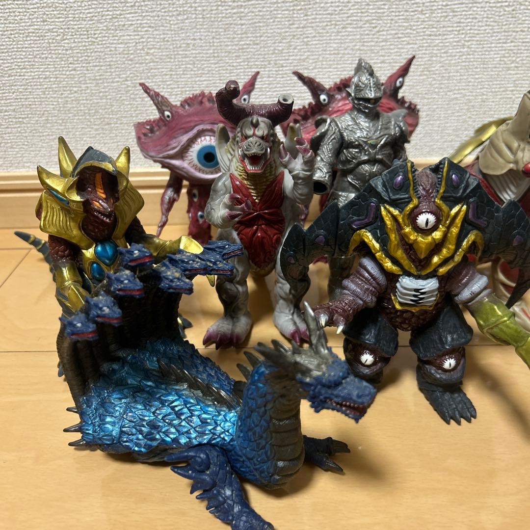 ウルトラマンガイア怪獣ソフビ 18体セット