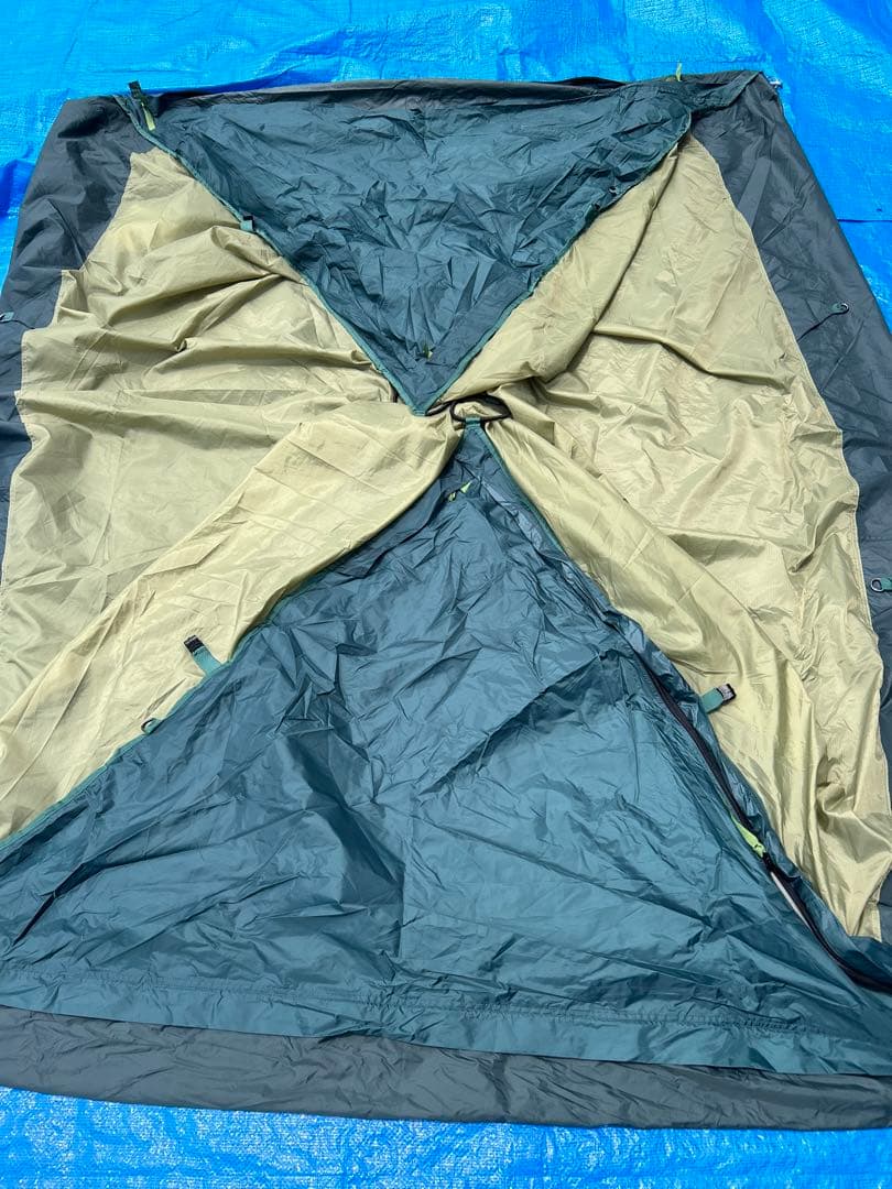 【美品】モンベル ムーンライトテントⅢ 3型 アイボリー