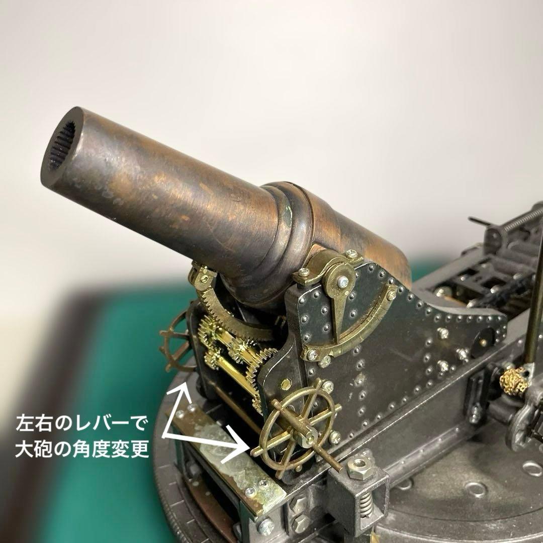 映画『二百三高地』 1980年　日本陸軍　二十八糎榴弾砲　大砲 模型　送料込み