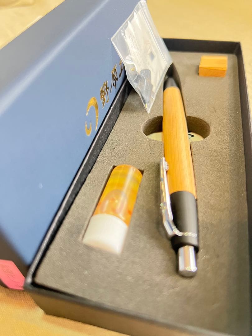 野原工芸 シャーペン　新型　木曽ヒノキ