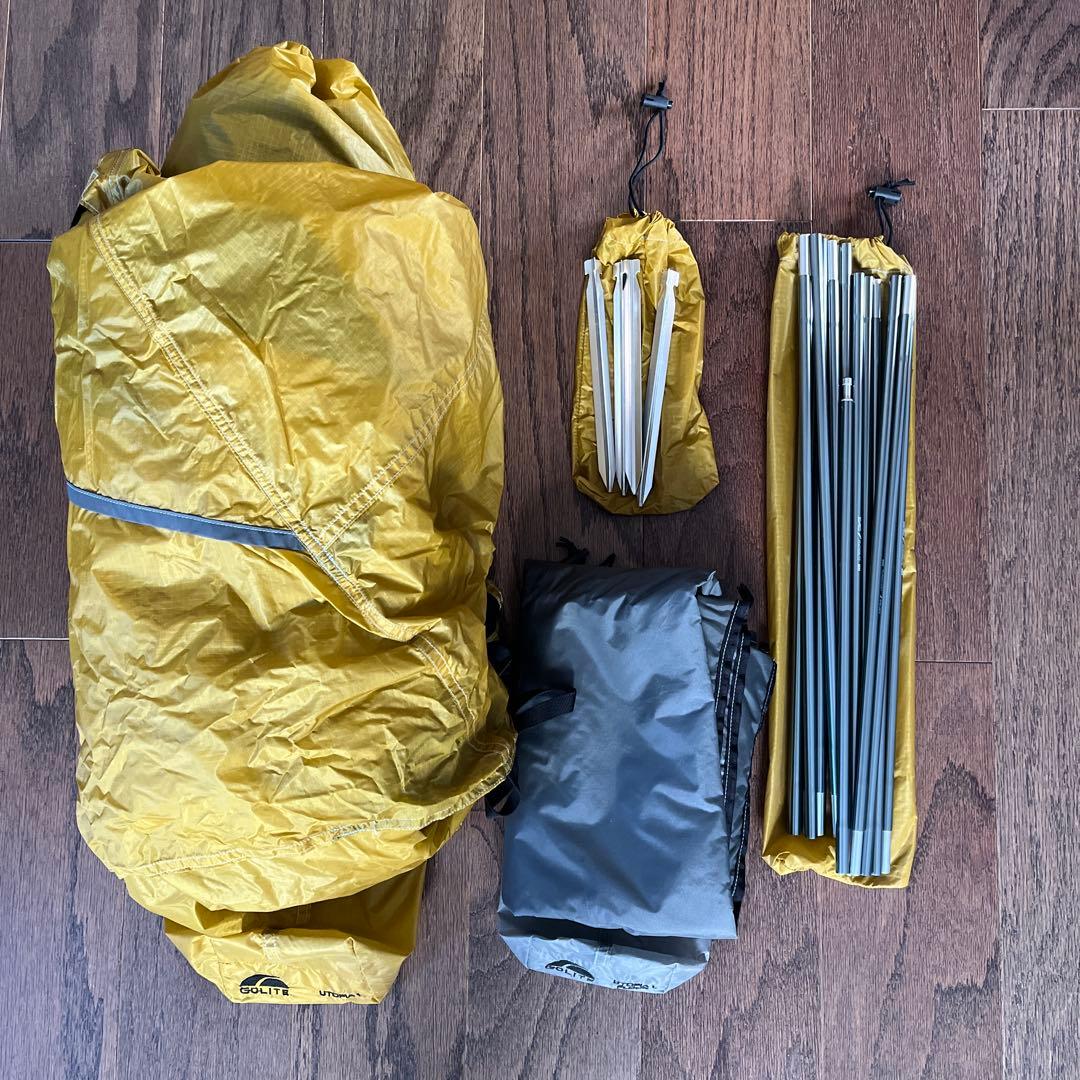 カ*ム様 Golite Utopia1 ／ゴーライト ユートピア1 テント（フロ