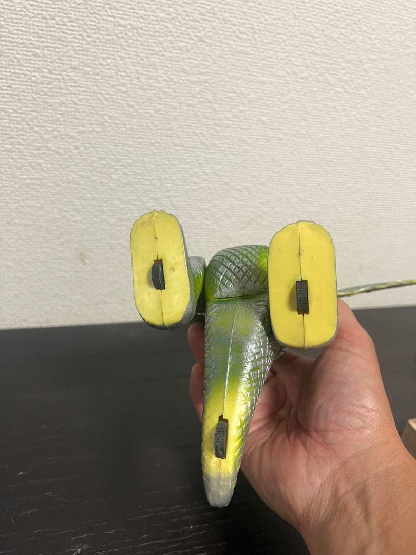 M1号の西村さんのキングギドラゼンマイプラモデル　ジャンク　ブルマァク