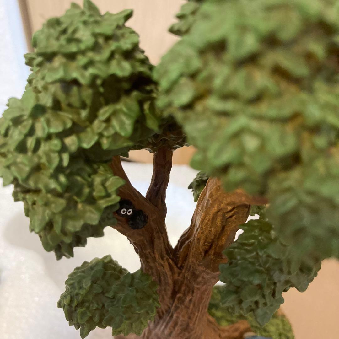 となりのトトロ　ジオラマ砂時計　クスノキとトトロたち