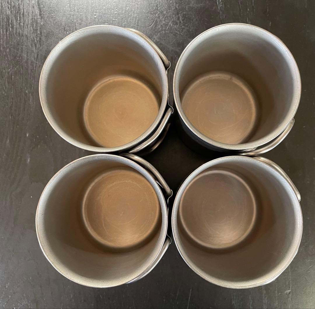  peak スノーピーク　チタンダブルマグ300ml 4個セット