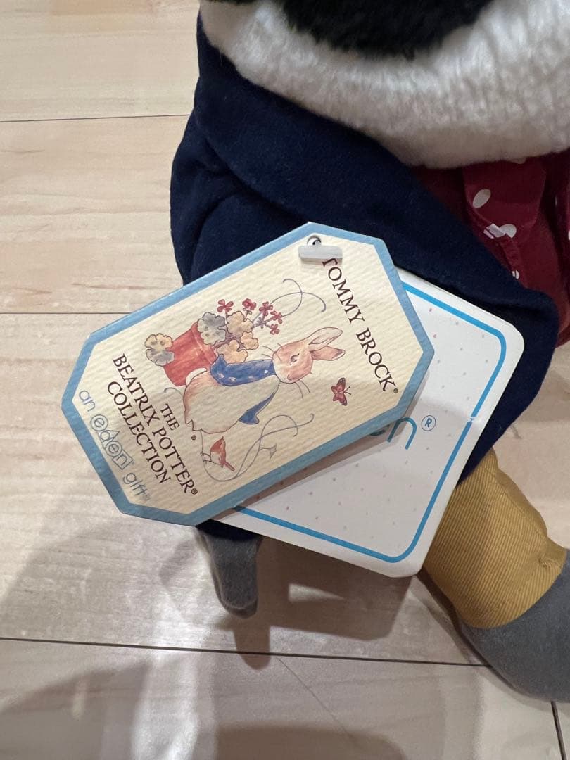 超希少　ピーターラビット　 brock mr.tod ぬいぐるみ