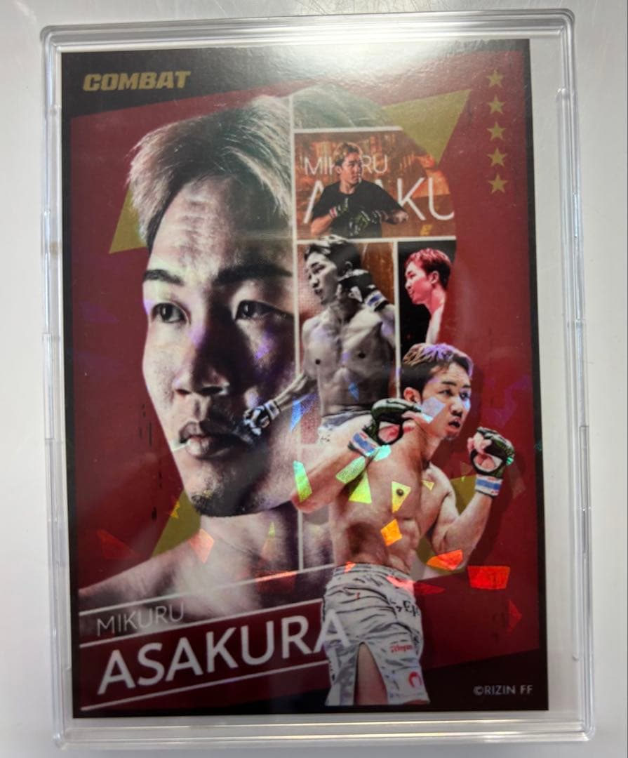 超激レア　500枚限定　朝倉未来　ライコレリアルカード