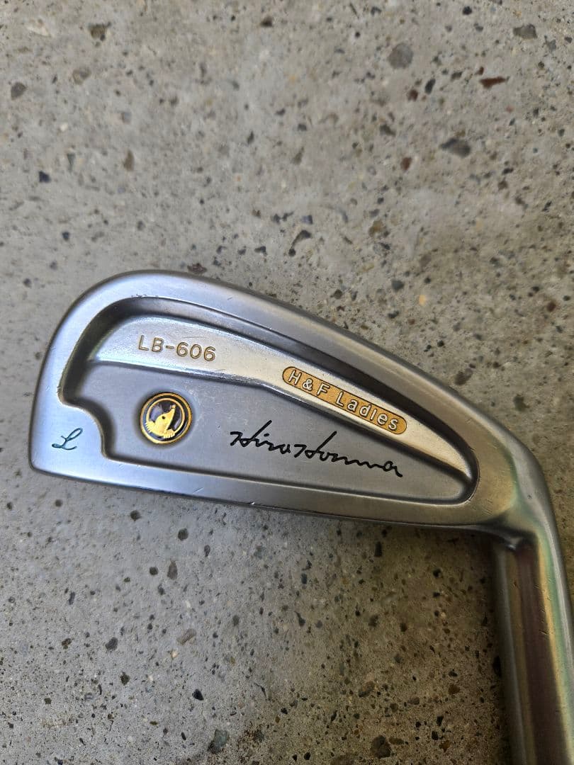 【美品】HONMA　LB-606　FLEX-L　レディースアイアン9本セット
