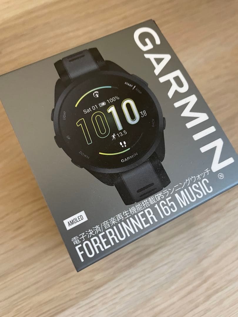 GARMIN for runner 165 music 傷なし凹みなし