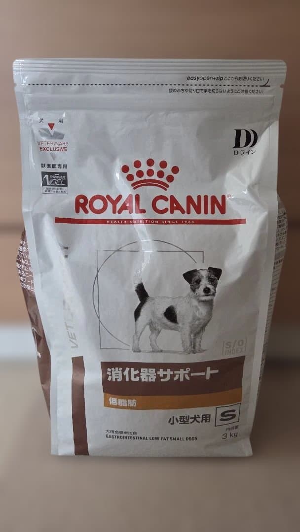  CANIN 消化器サポート　低脂肪 小型犬用 3kg