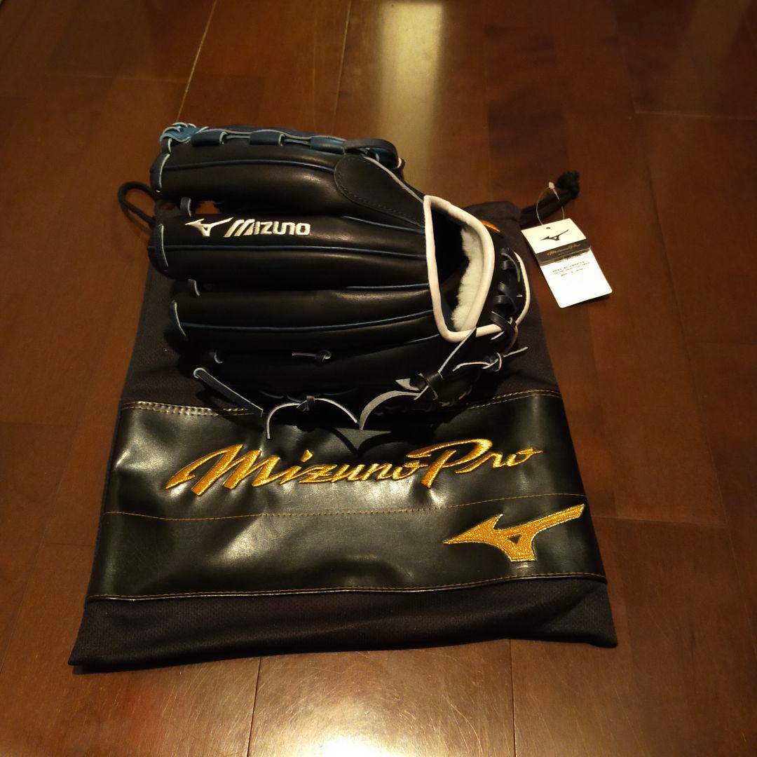 sinku【新品未使用】ミズノプロ内野AXI1型硬式グローブ波賀JAPAN