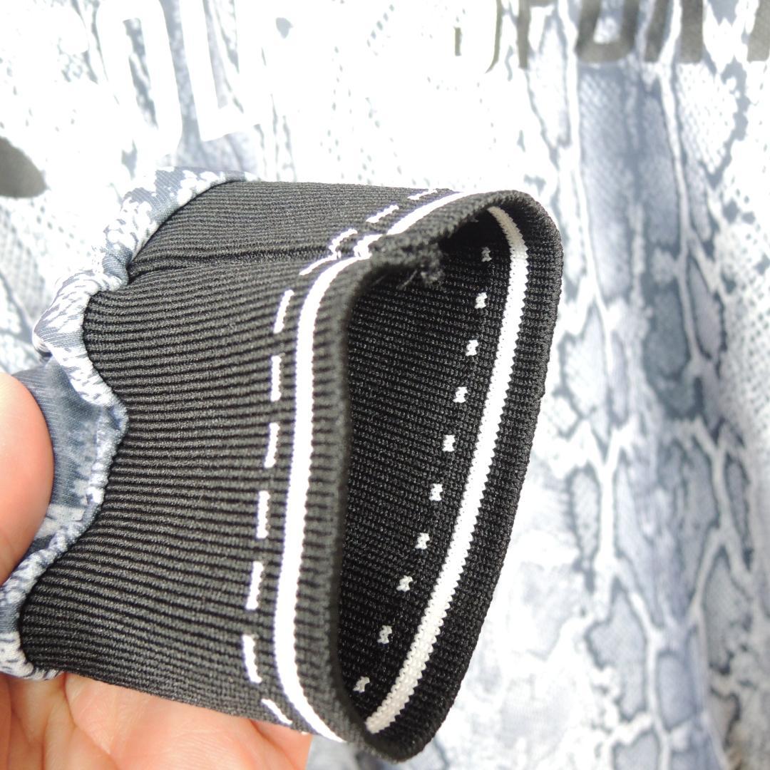 SOLARIS SPORTS ヘビ柄　長袖　ゲームシャツ　美品　サイズ2