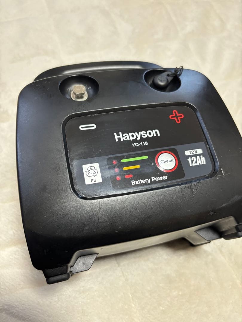 Hapyson YQ-118 12V 12Ah バッテリー本体