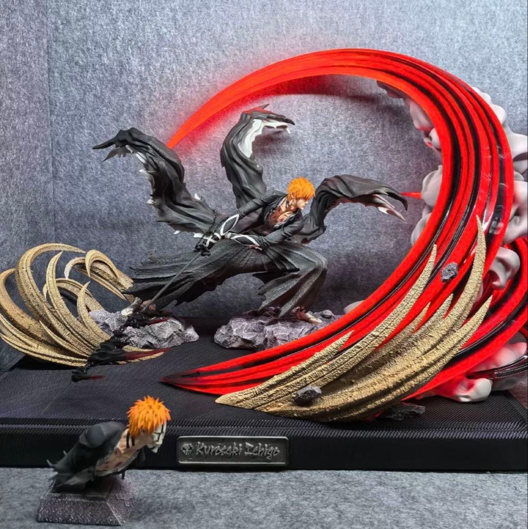 BLEACH 黒崎一護 ガレージキット ガレキ スタチュー⑥⑤