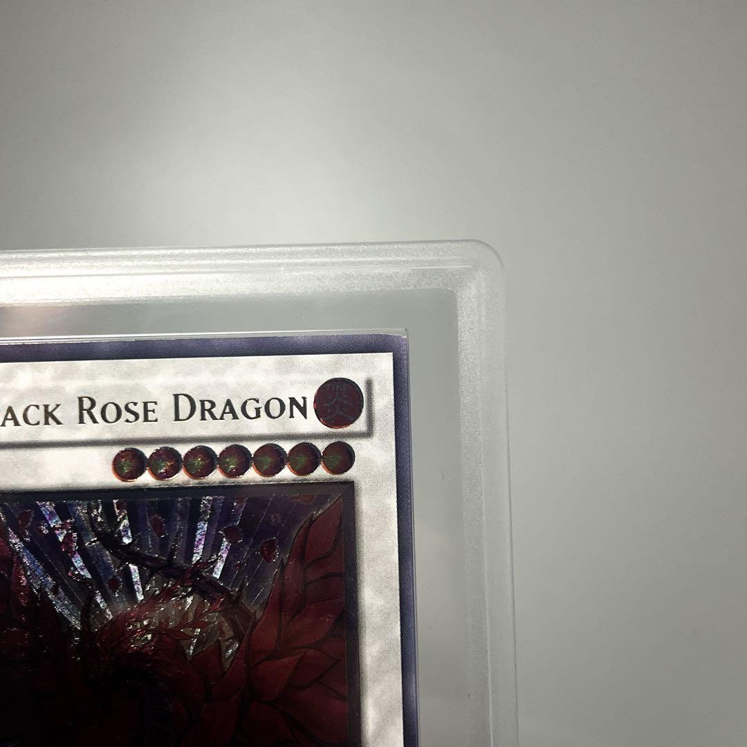 PSA9相当 遊戯王 ブラック・ローズ・ドラゴン 北米1st レリーフ ARS9